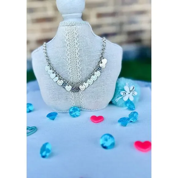 🩵Rare and Retired Tiffany & Co. Multi Heart Tag Necklace, Sterling Silver🩵 - Picture 4 of 9